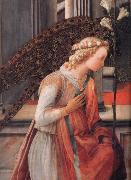 Fra Filippo Lippi Details of The Annunciation Germany oil painting artist
